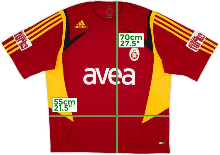 2007-08 Galatasaray adidas Training Shirt - 6/10 - (L)