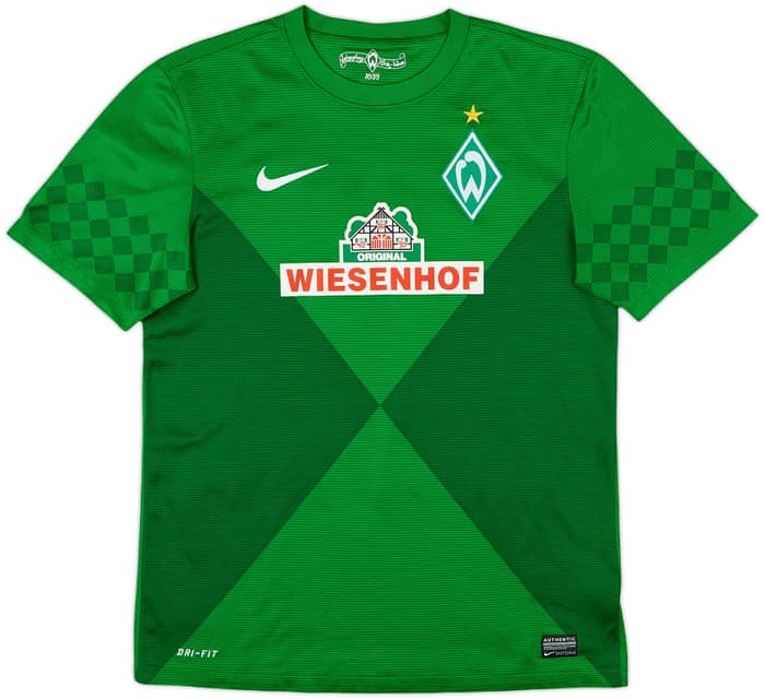 2011-12 Werder Bremen Home Shirt Arnautovic #7 - 6/10 - (S)