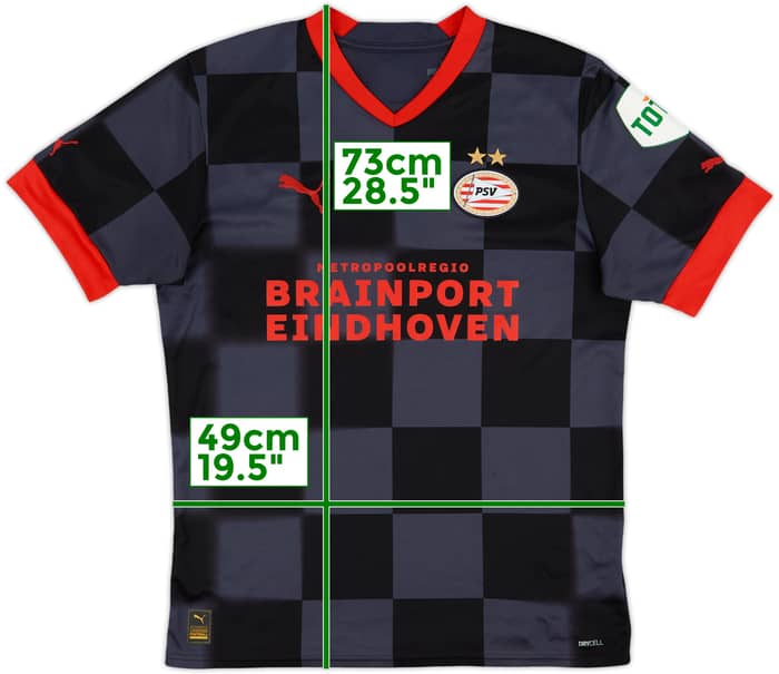 2021-22 PSV Away Shirt - 8/10 - (M)