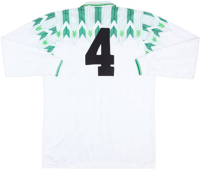 1990-92 Sporting Lisbon Match Issue Away L/S Shirt #4