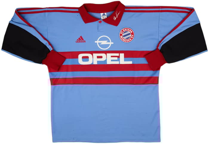 1998-99 Bayern Munich GK Shirt Kahn #1 - 6/10 - (L)