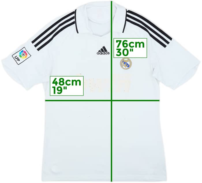 2008-09 Real Madrid Home Shirt - 4/10 - (M)
