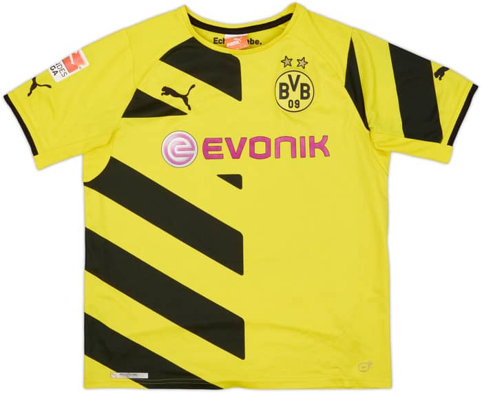 2014-15 Borussia Dortmund Home Shirt Kagawa #7 - 5/10 - (L.Boys)