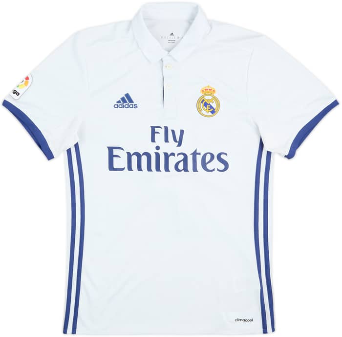 2016-17 Real Madrid Home Shirt Sergio Ramos #4 - 8/10 - (S)