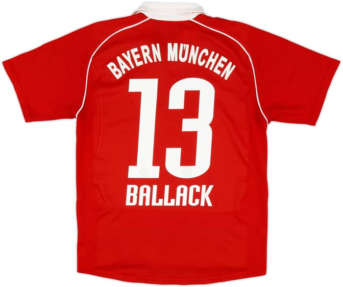 2005-06 Bayern Munich Home Shirt Ballack #13 - 8/10 - (XL.Boys)