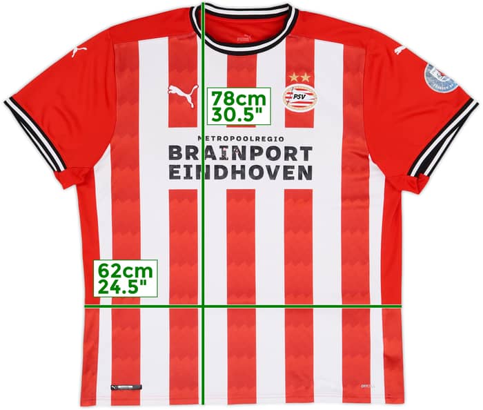 2020-21 PSV Home Shirt - 4/10 - (XXL)
