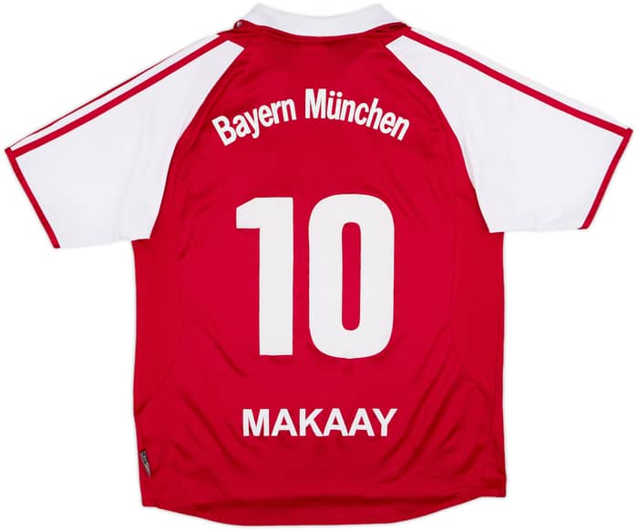 2003-04 Bayern Munich Home Shirt Makaay #10 - 7/10 - (XL.Boys)