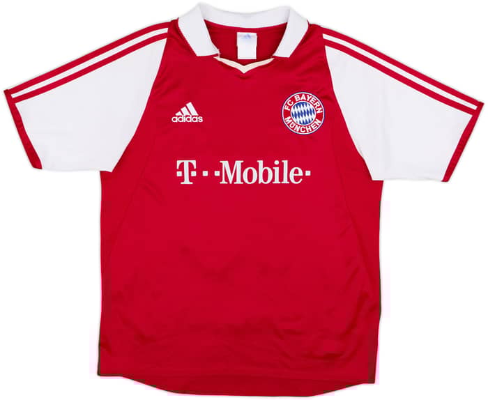 2003-04 Bayern Munich Home Shirt Makaay #10 - 7/10 - (XL.Boys)