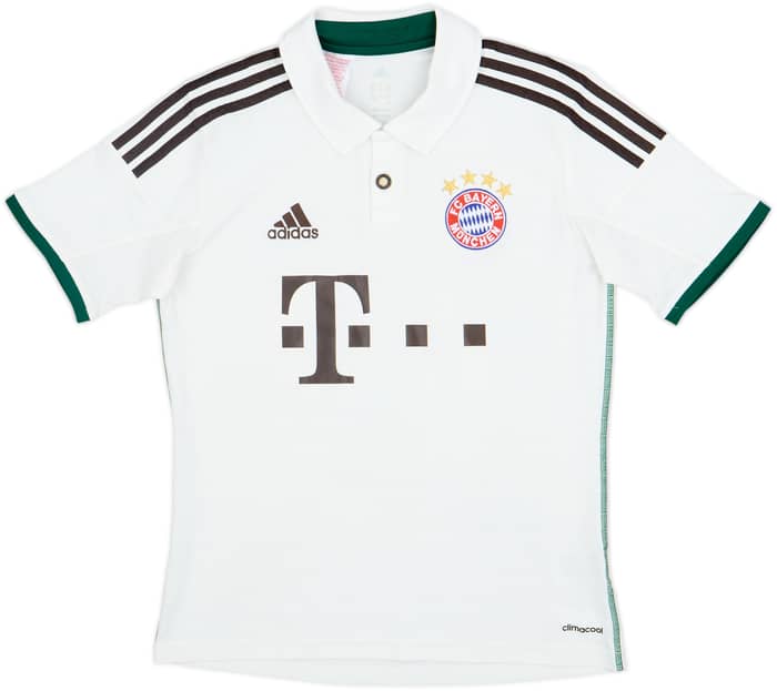 2013-14 Bayern Munich Away Shirt Muller #25 - 6/10 - (L.Boys)