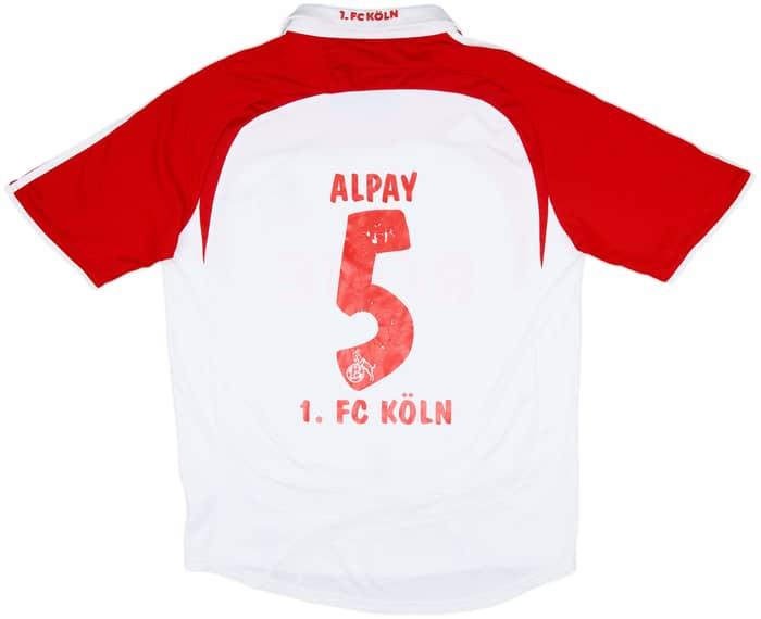 2007-08 FC Koln Away Shirt Alpay #5 - 6/10 - (L)