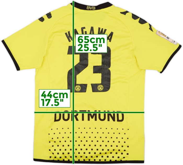 2011-12 Borussia Dortmund Home Shirt Kagawa #23 - 4/10 - (L.Boys)