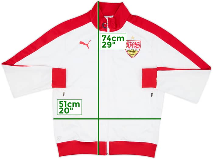 2018-19 Stuttgart Puma Track Jacket - 6/10 - (L)