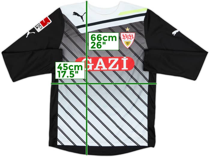 2011-12 Stuttgart GK Shirt Ulreich #1 - 8/10 - (XL.Boys)