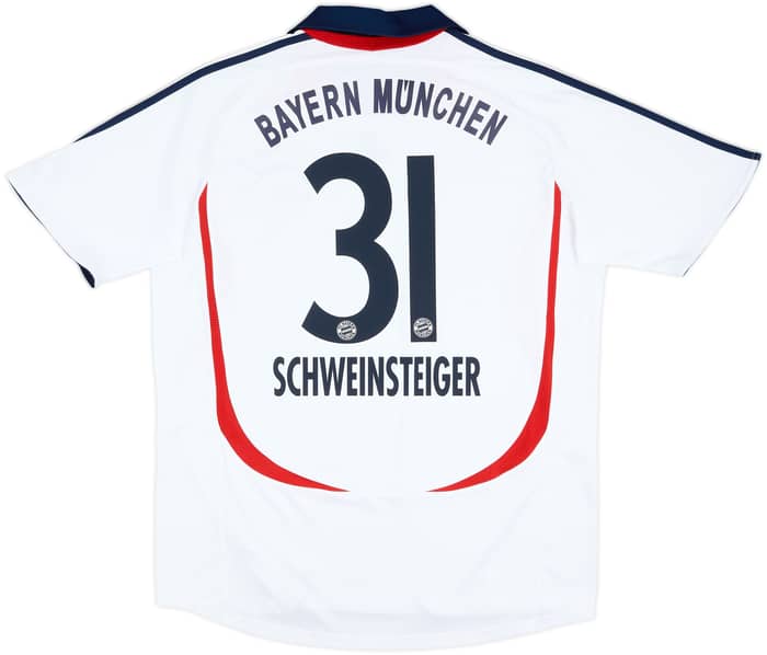 2006-07 Bayern Munich Camiseta visitante Schweinsteiger #31 - 8/10 - (L)
