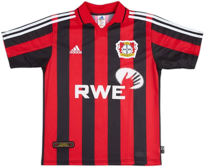2001-02 Bayer Leverkusen Home Shirt Ballack #13 - 7/10 - (XL.Boys)