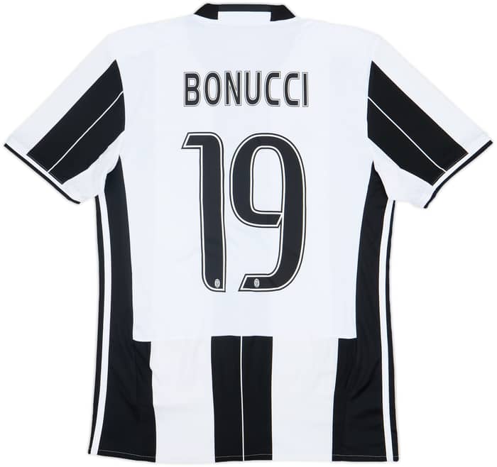 2016-17 Juventus Home Shirt Bonucci #19 - 8/10 - (S)