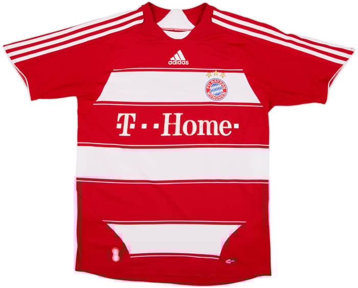 2007-08 Bayern Munich Home Shirt - 5/10 - (XL.Boys)
