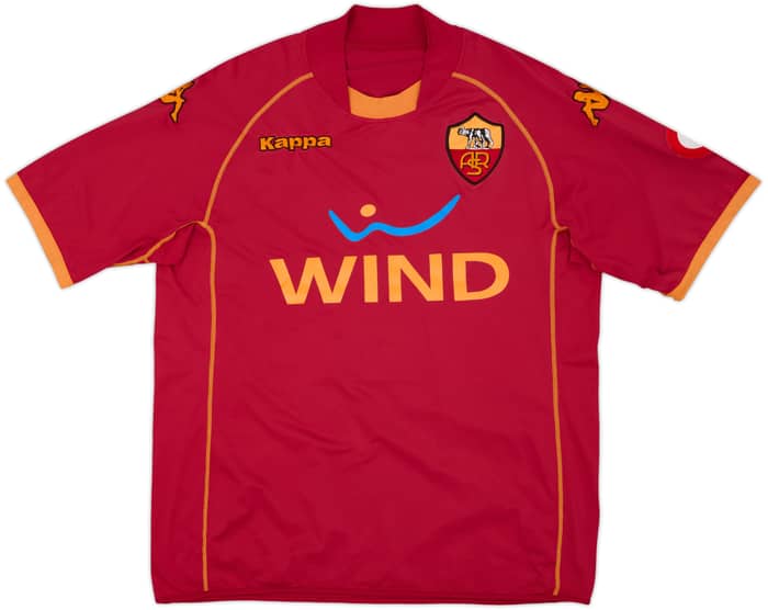 2008-09 Roma Home Shirt Totti #10 - 8/10 - (XL)