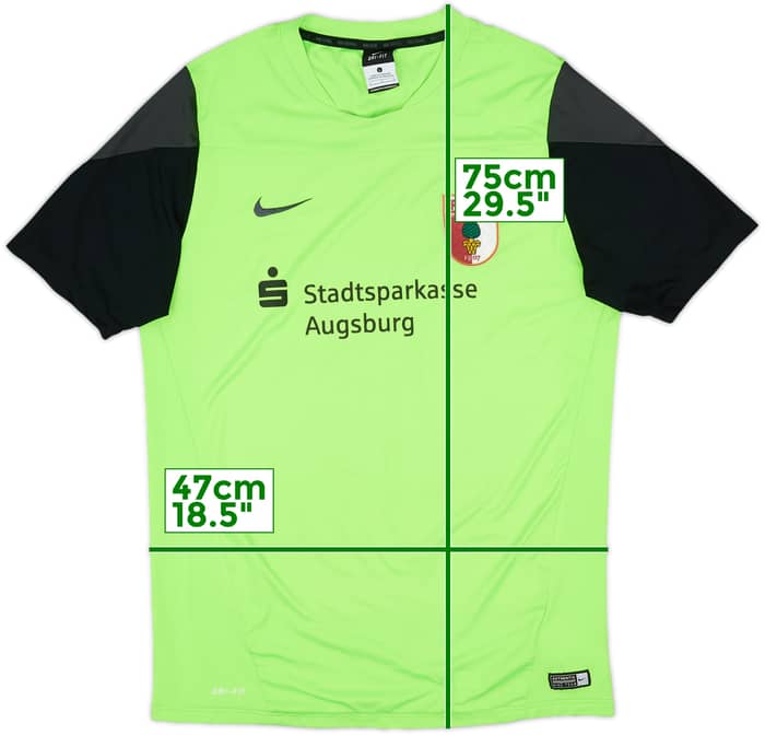 2015-16 Augsburg Nike Training Shirt - 7/10 - (L)