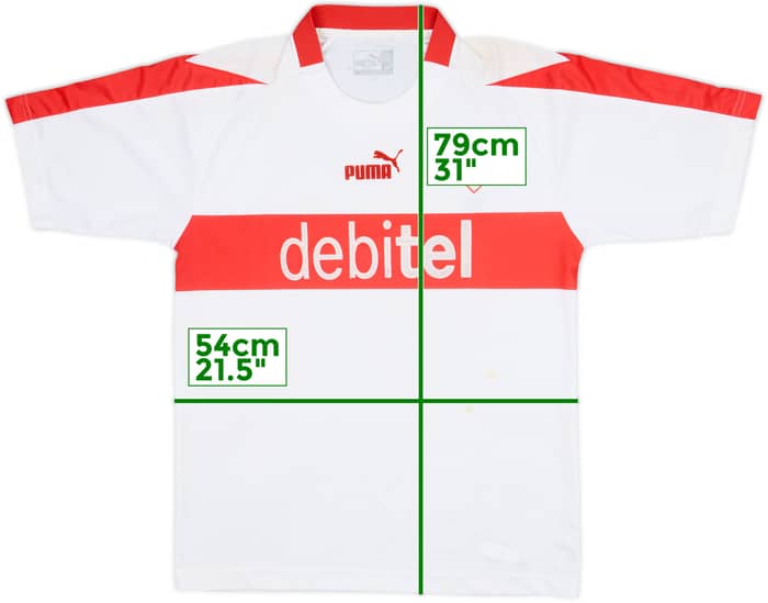 2002-03 Stuttgart Home Shirt - 5/10 - (M)