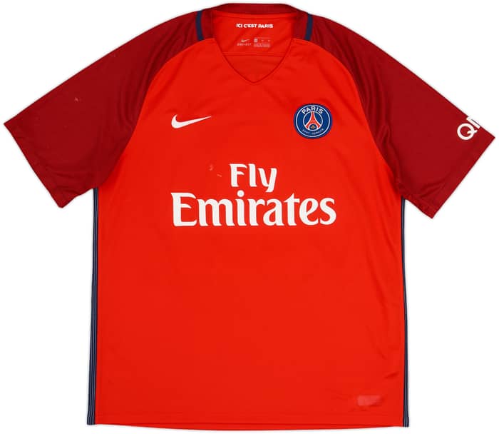 Camiseta de visitante del Paris Saint-Germain 2016-17 Cavani #9 - 6/10 - (XL)