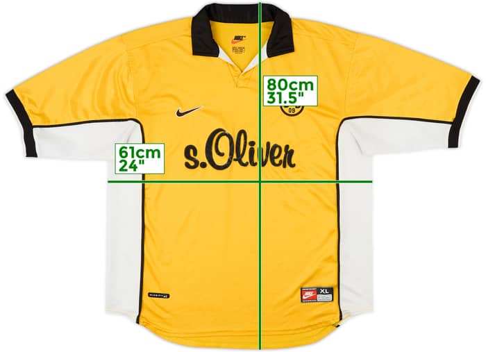 1998-00 Borussia Dortmund Home Shirt - 8/10 - (XL)