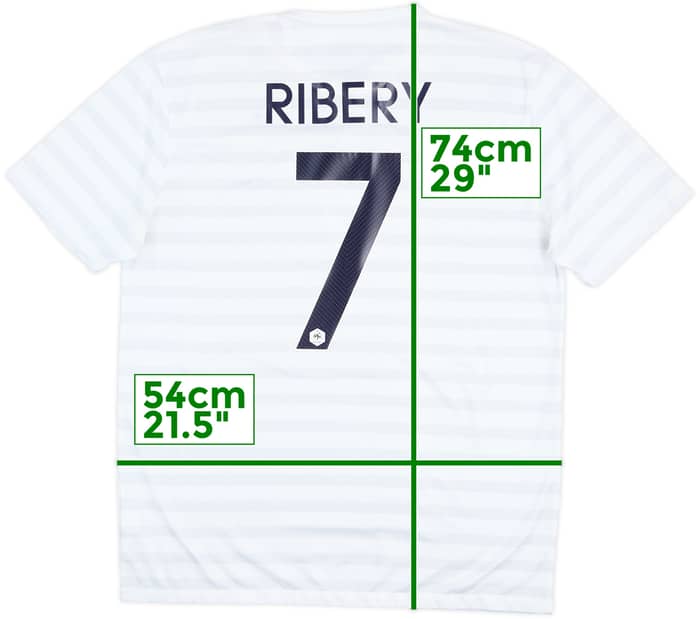 2014-15 France Away Shirt Ribery #7 - 9/10 - (L)