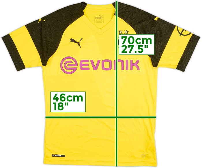 2018-19 Borussia Dortmund Camiseta Local - 9/10 - (M)