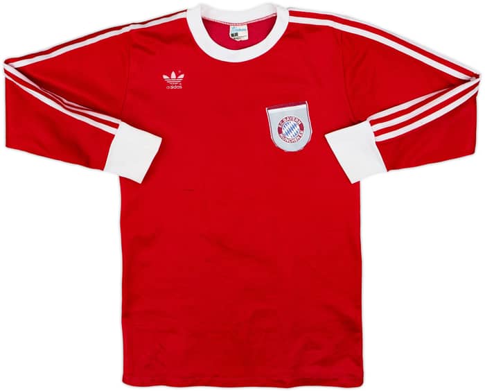 Camiseta adidas Template L/S del Bayern Munich 1980s #9 - 8/10 - (S)