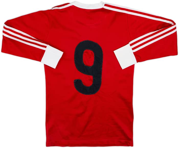Camiseta adidas Template L/S del Bayern Munich 1980s #9 - 8/10 - (S)