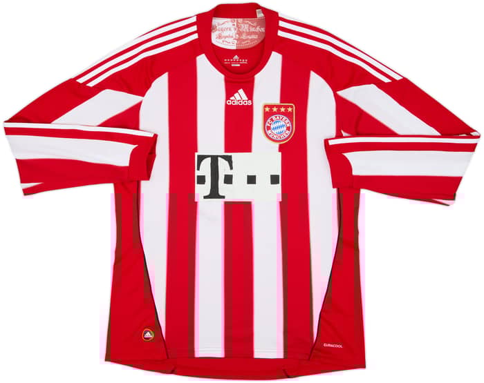 2010-11 Bayern Munich Home L/S Shirt - 5/10 - (L)
