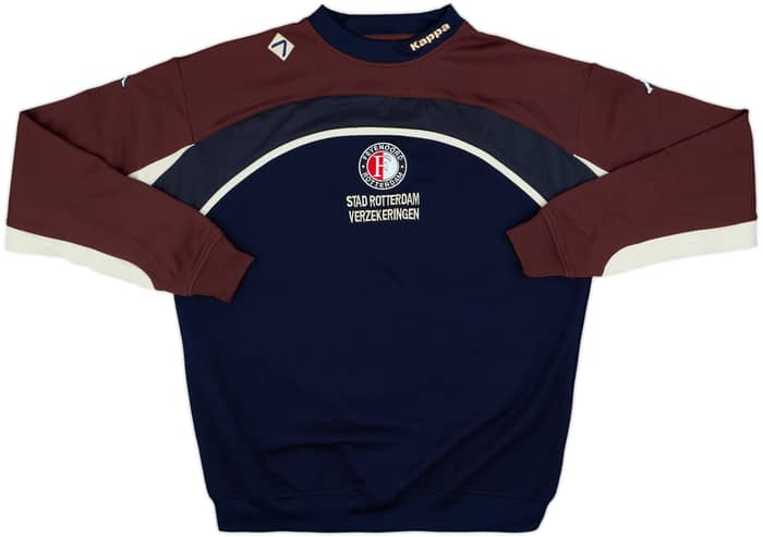 2001-02 Feyenoord Kappa Sweat Top - 7/10 - (L)