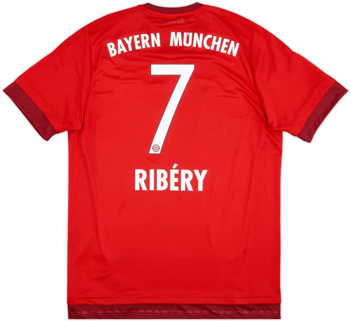 2015-16 Bayern Munich Home Shirt Ribery #7 - 10/10 - (L)