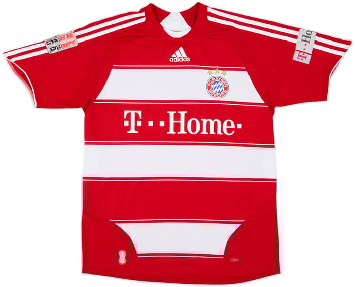 2007-08 Bayern Munich Home Shirt Ribery #7 - 6/10 - (XL.Boys)