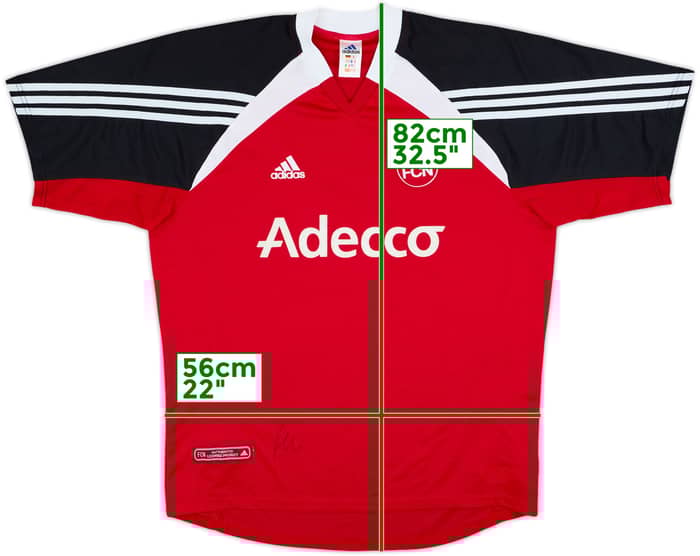 2001-02 Nurnberg Squad Signed Home Shirt - 8/10 - (L)