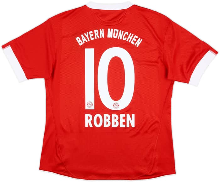 2009-10 Bayern Munich Home Shirt Robben #10 - 8/10 - (Women's L)