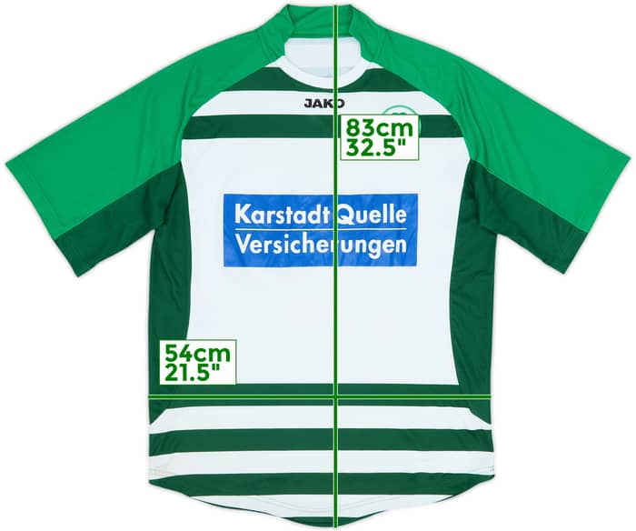 2007-09 Greuther Furth Home Shirt - 8/10 - (L)