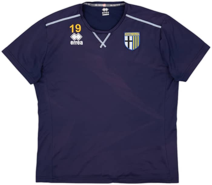 2018-19 Parma Errea Training Shirt #19 - 5/10 - (M)