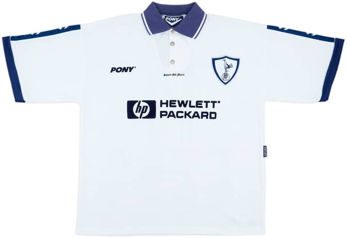 1995-97 Tottenham Home Shirt Sheringham #10 - 8/10 - (XL)