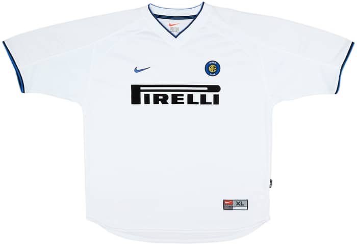 1999-00 Inter Milan Away Shirt Ronaldo #9 - 9/10 - (XL)