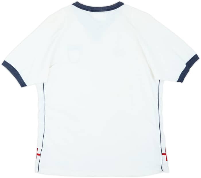 2002-03 England Umbro Retro Camiseta de Algodón #02 - 6/10 - (L)