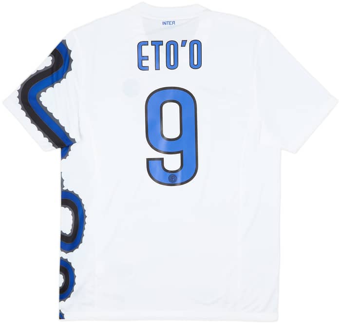 2010-11 Inter Milan Away Shirt Eto'o #9 - 9/10 - (L)