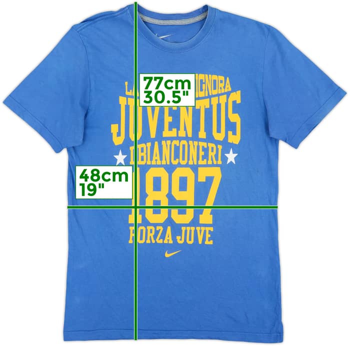 2010-11 Juventus Nike Graphic Tee - 7/10 - (M)