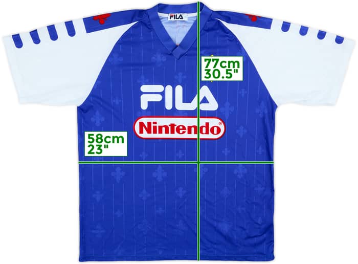 1998-99 Fiorentina Fila Training Shirt - 8/10 - (XL)