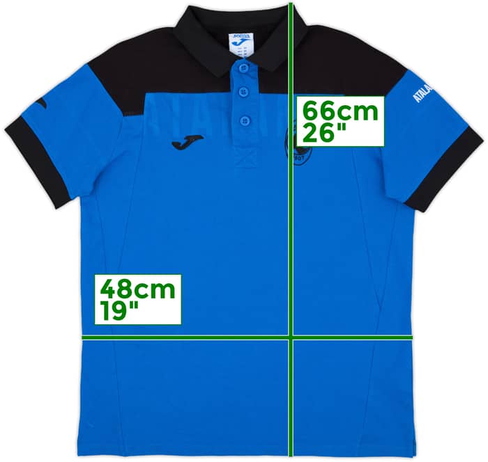 2021-22 Atalanta Joma Polo Shirt - 8/10 - (M)
