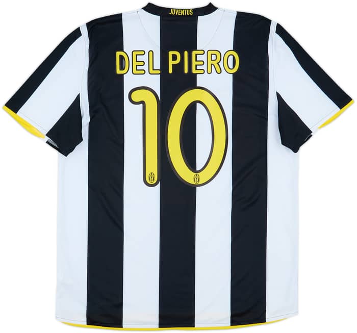 2008-09 Juventus Home Shirt Del Piero #10 - 10/10 - (XL)