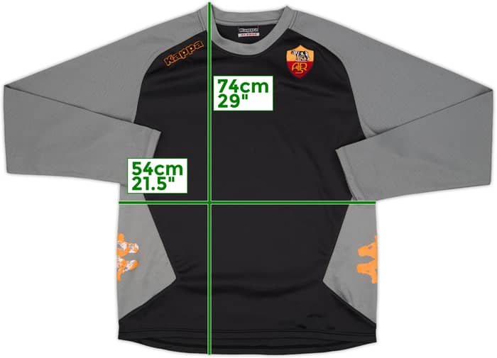 2011-12 Roma Kappa Training L/S Shirt - 6/10 - (XL)