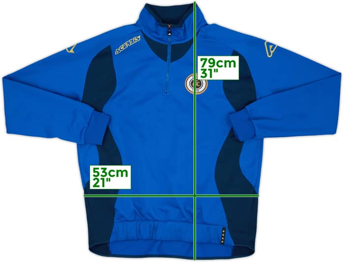 2015-16 Spezia Acerbis 1/4 Zip Drill Top - 8/10 - (L)
