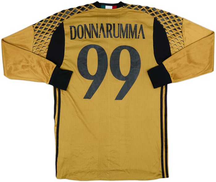 2016-17 AC Milan Player Issue GK Shirt Donnarumma #99 - 6/10 - (M/L)