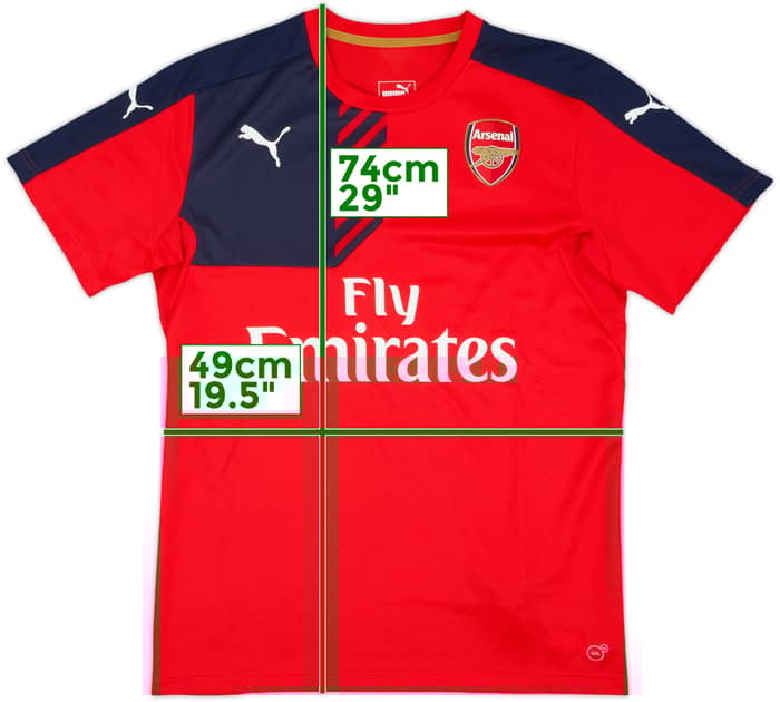 2015-16 Arsenal Puma Training Shirt - 9/10 - (L)